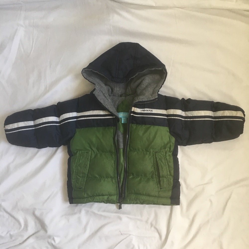 2T Boys London Fog Puffer Coat